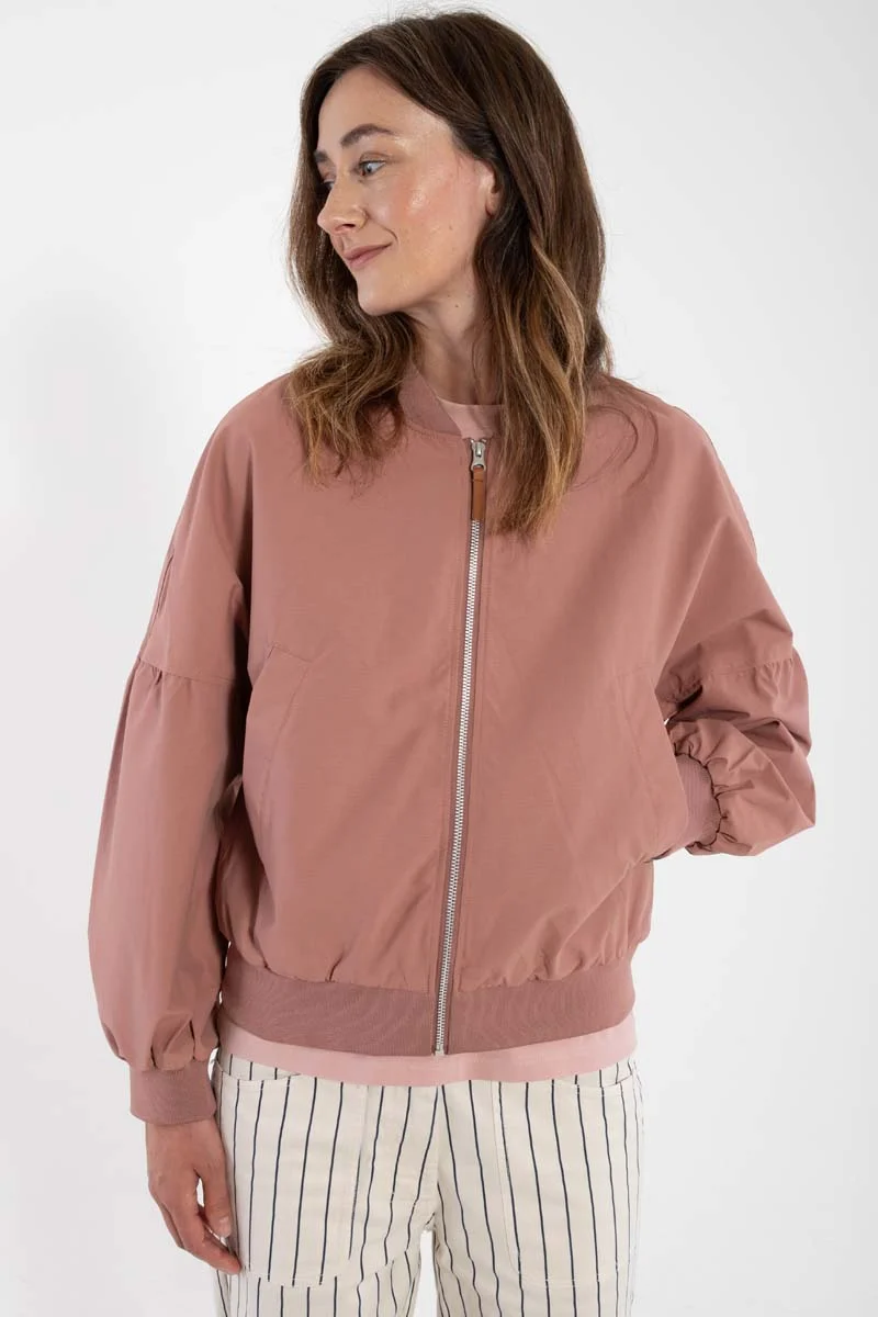 Danefairytale Midseason Jacket Dk Rose Beige