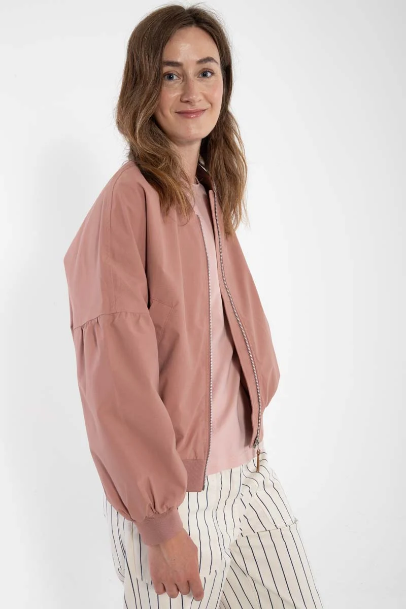 Danefairytale Midseason Jacket Dk Rose Beige