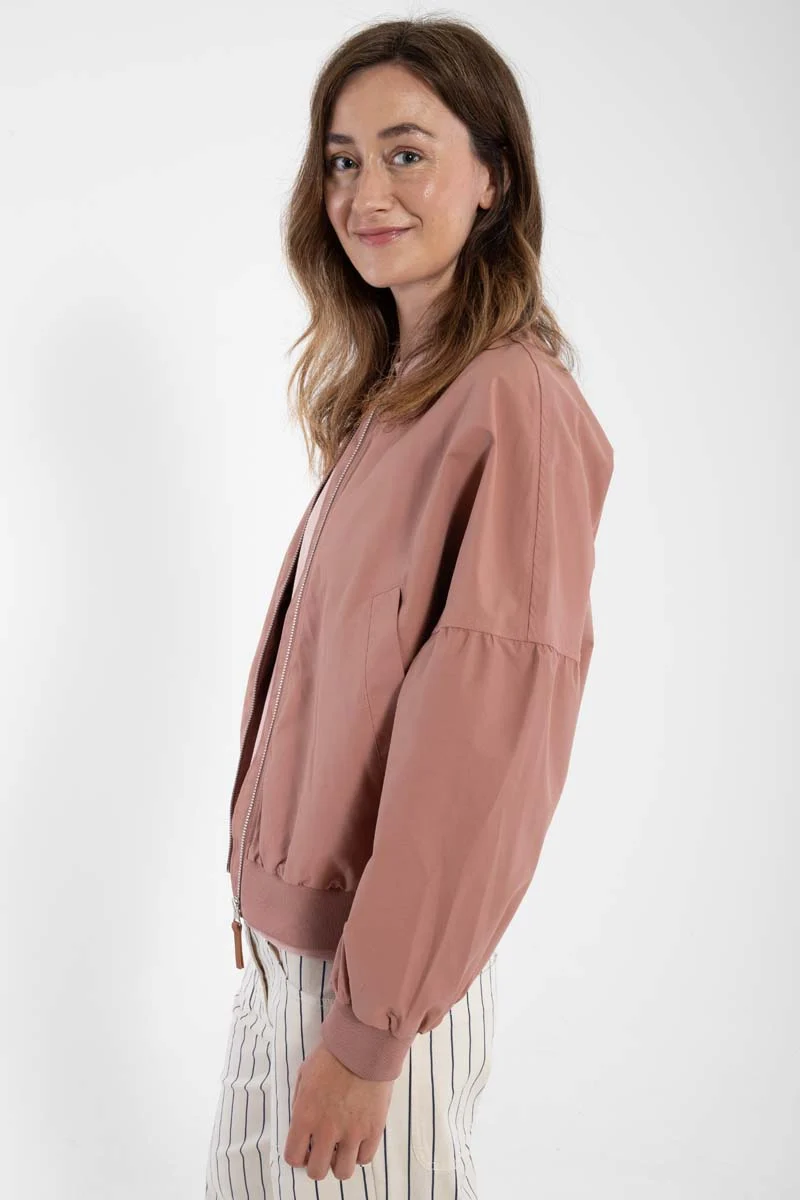 Danefairytale Midseason Jacket Dk Rose Beige