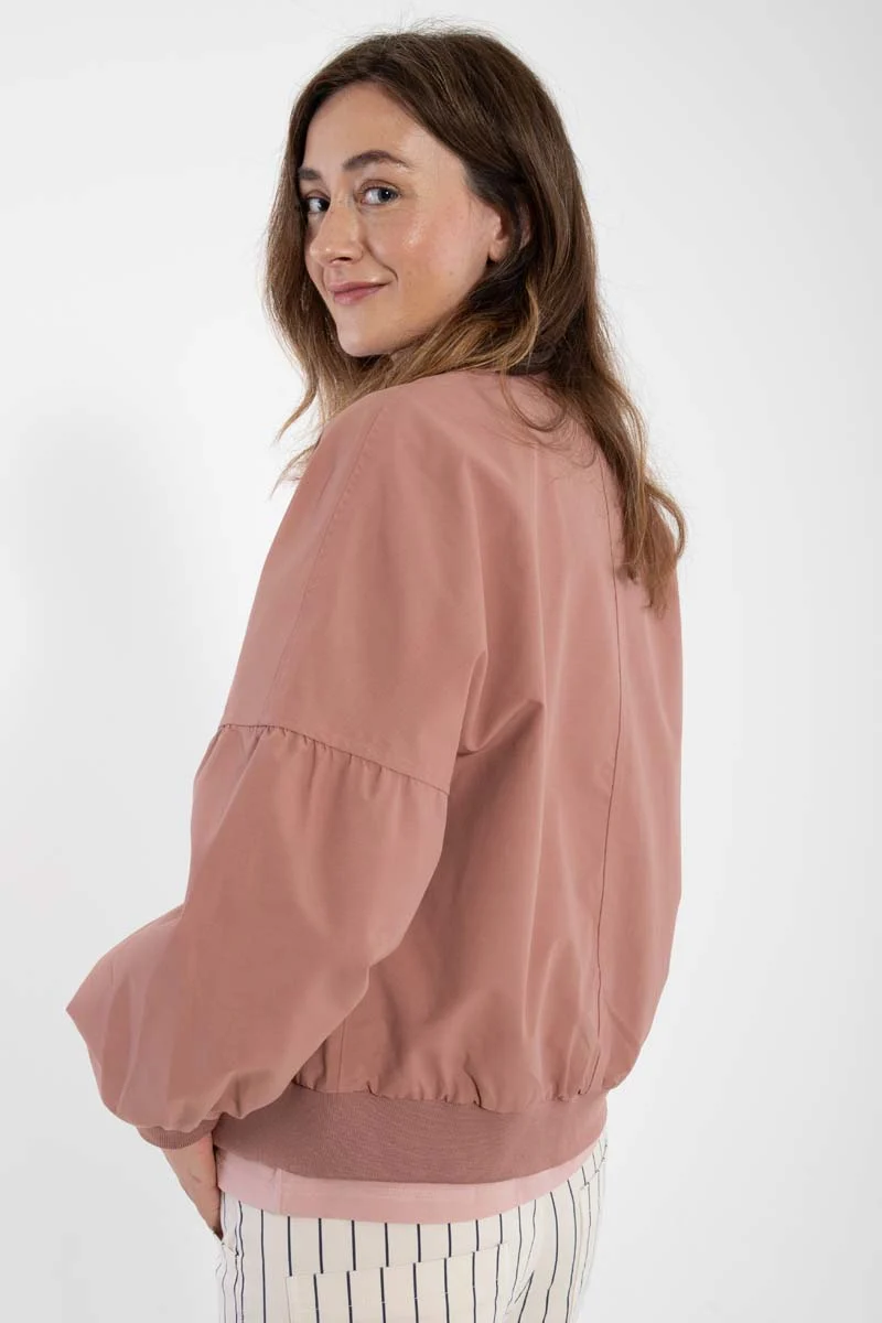 Danefairytale Midseason Jacket Dk Rose Beige