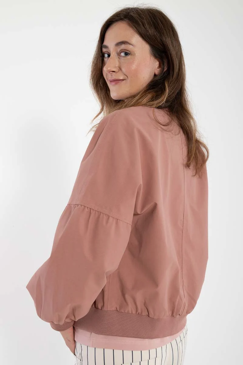 Danefairytale Midseason Jacket Dk Rose Beige