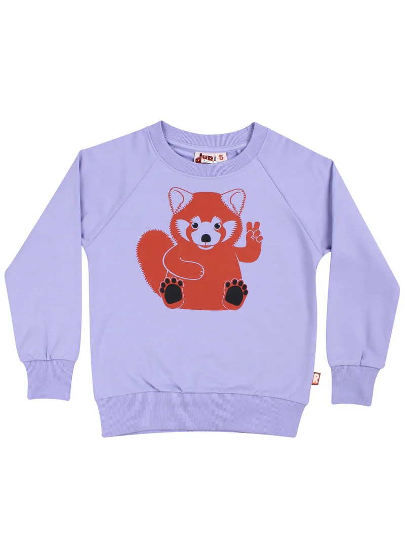 Dyrbellow Sweat Lila PEACE ROED PANDA