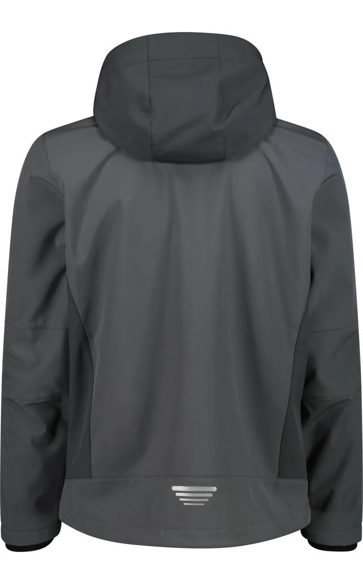 Softshelljacke mit Kapuze