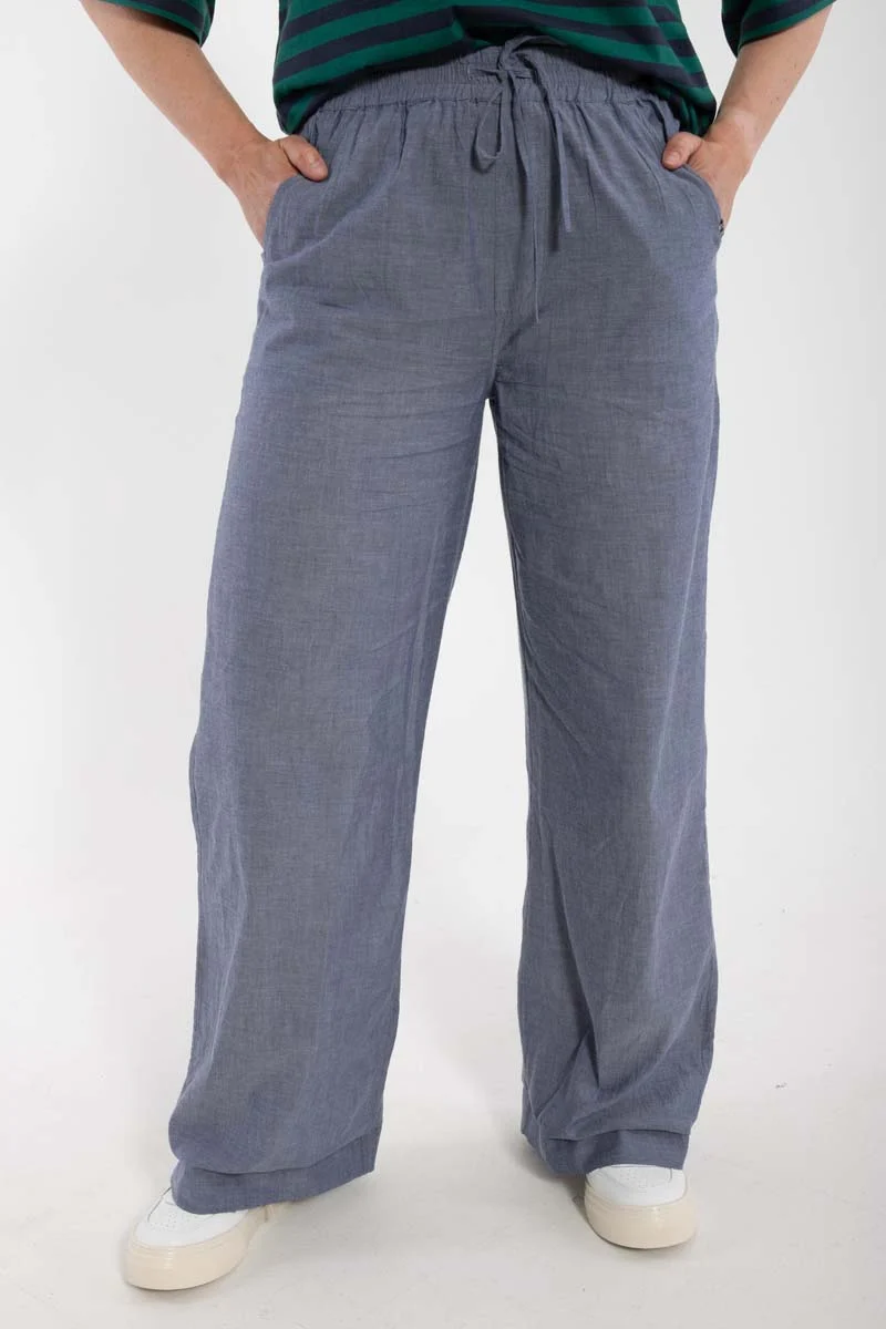 Danenynne Chambrey Pants Light Chambrey