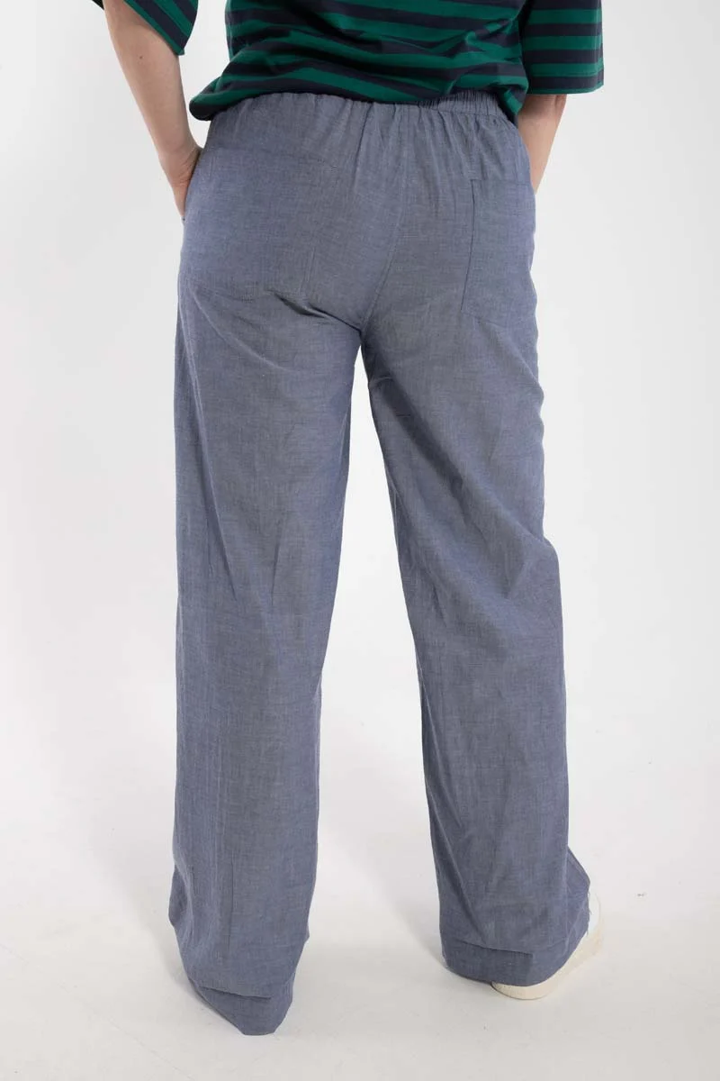 Danenynne Chambrey Pants Light Chambrey