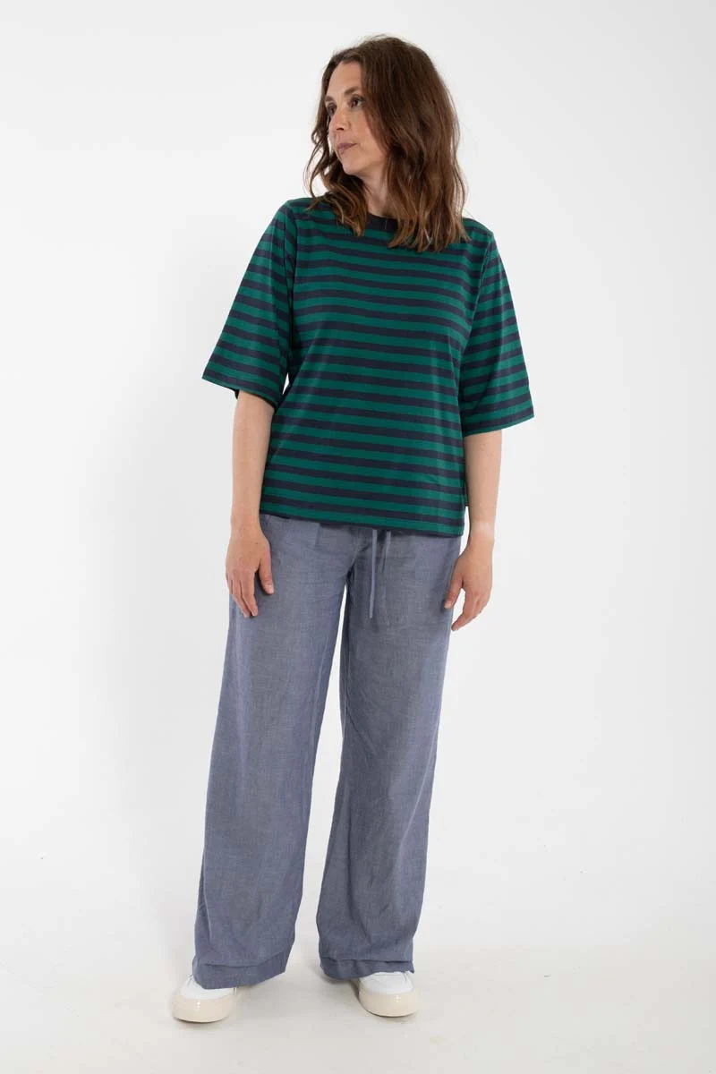 Danenynne Chambrey Pants Light Chambrey