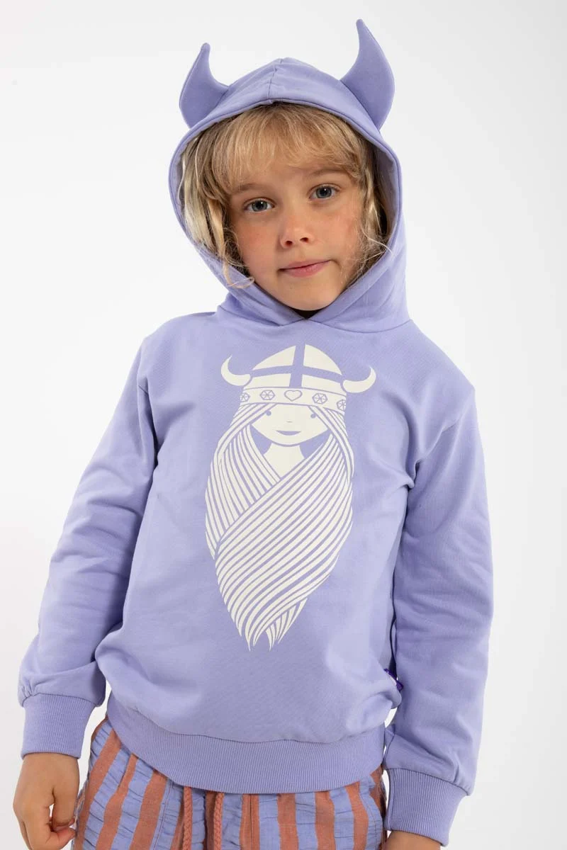 Danewarrior Hoodie Lilla FREJA