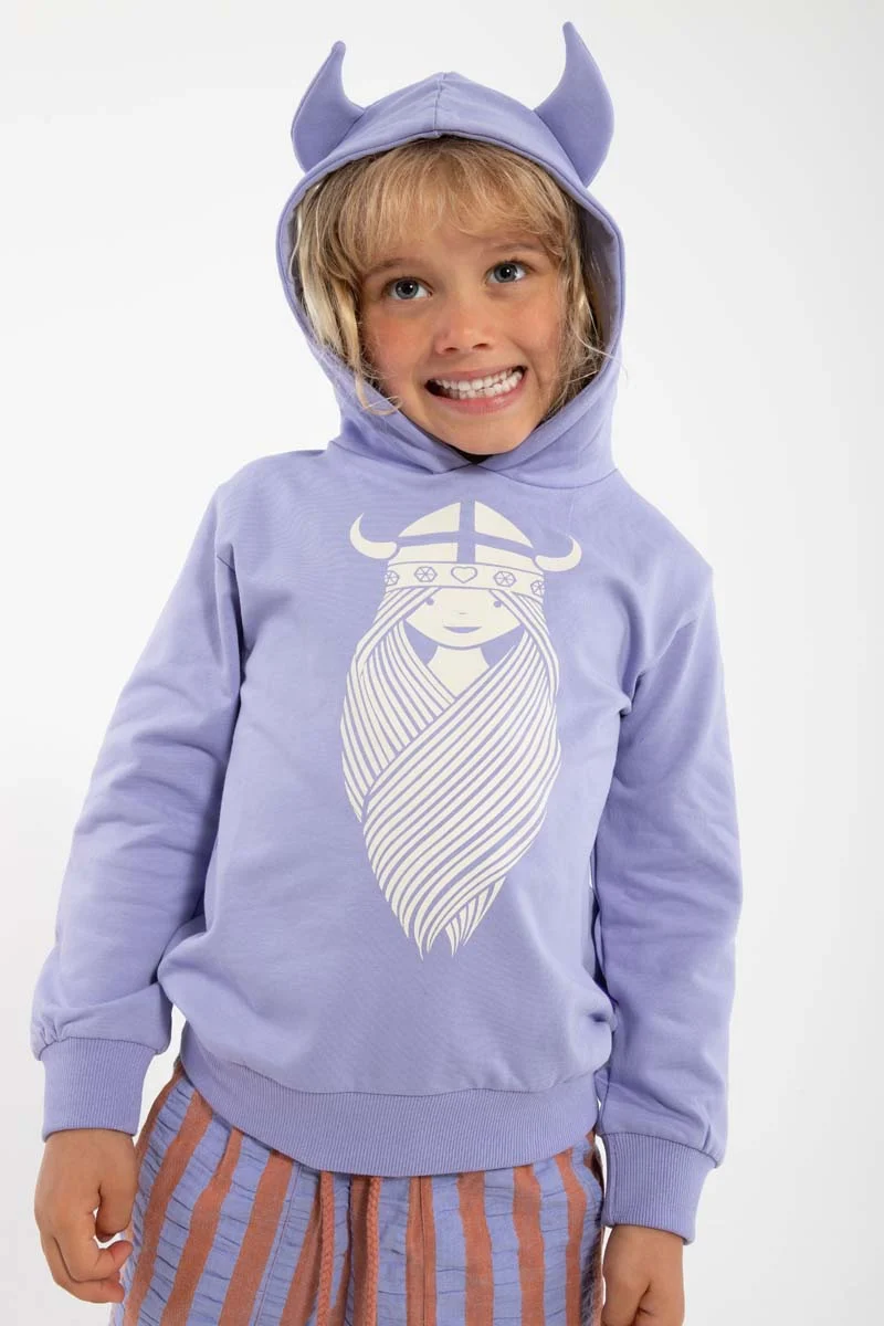 Danewarrior Hoodie Lilla FREJA