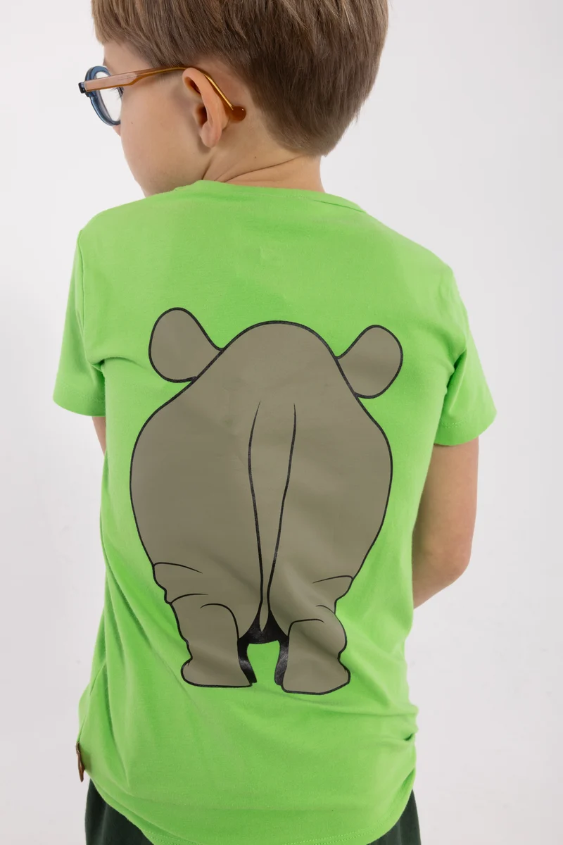 Dyrgrowl T Drap Green NEASEHORN DIN VEN