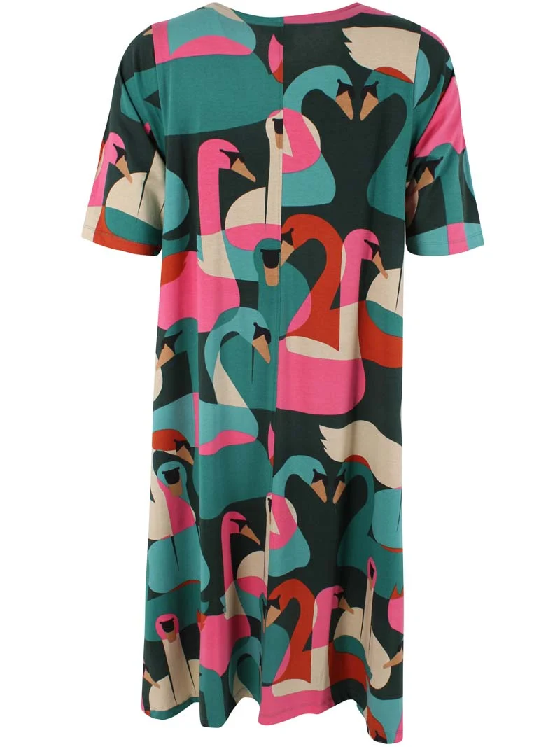 Danalberte Modal Dress Deep Forest SWANOSCOPE