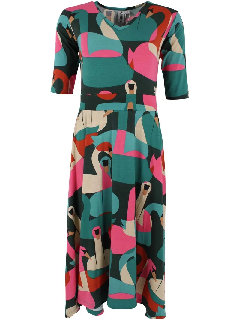 Danandersen Modal Dress Deep Forest SWANOSCOPE