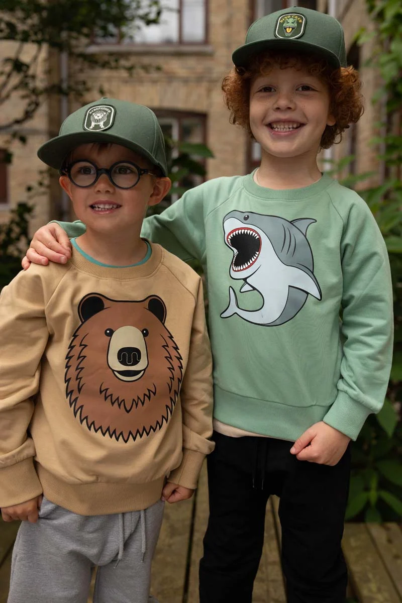Dyrbellow Sweat Beige BRUN BJOERN
