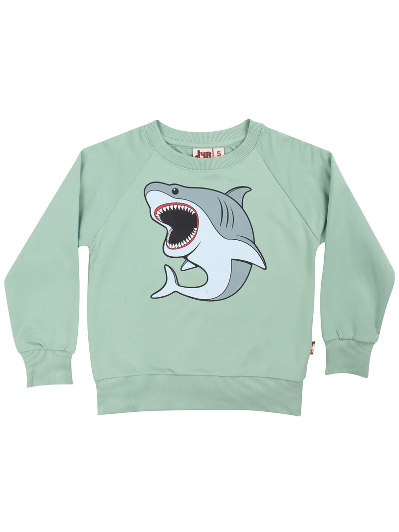 Dyrbellow Sweat Herb Green HVIDHAJ
