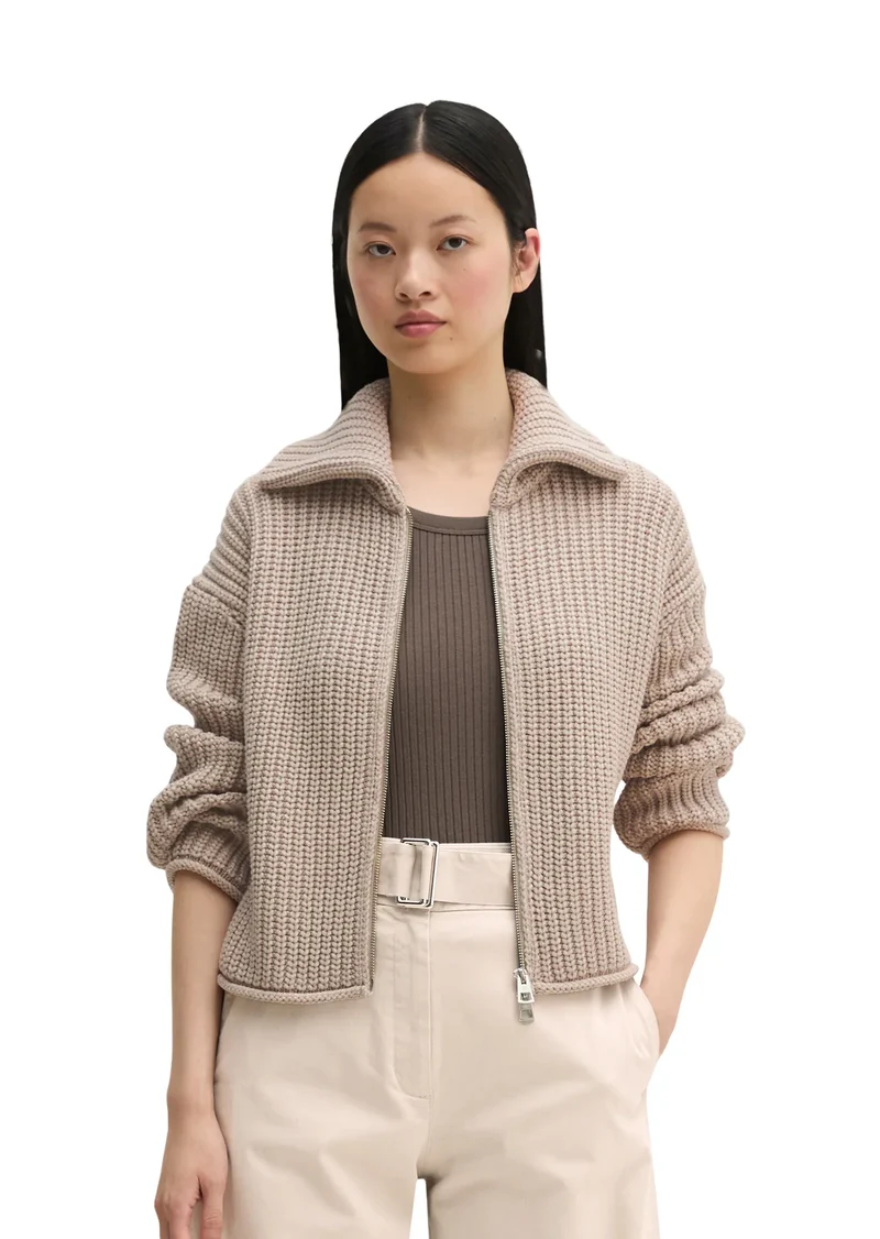Strickjacke aus Baumwollmix