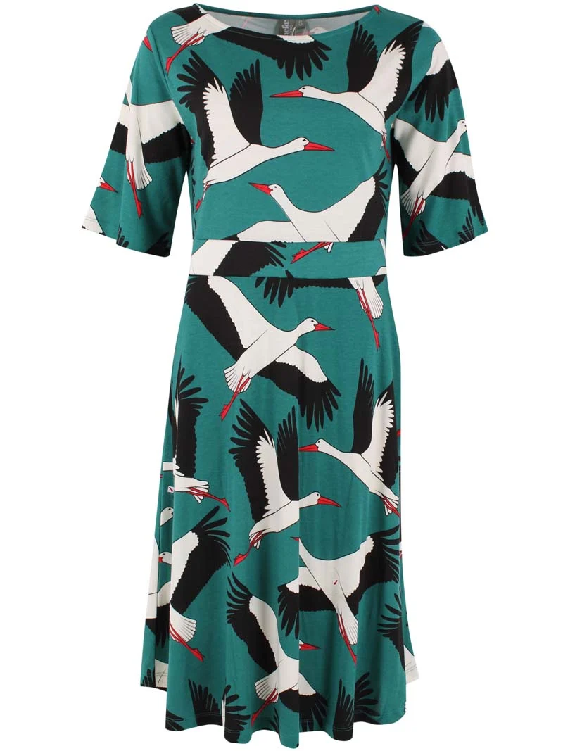 ORGANIC - Daneviborg Interlock Dress Light Slate BIGSTORK
