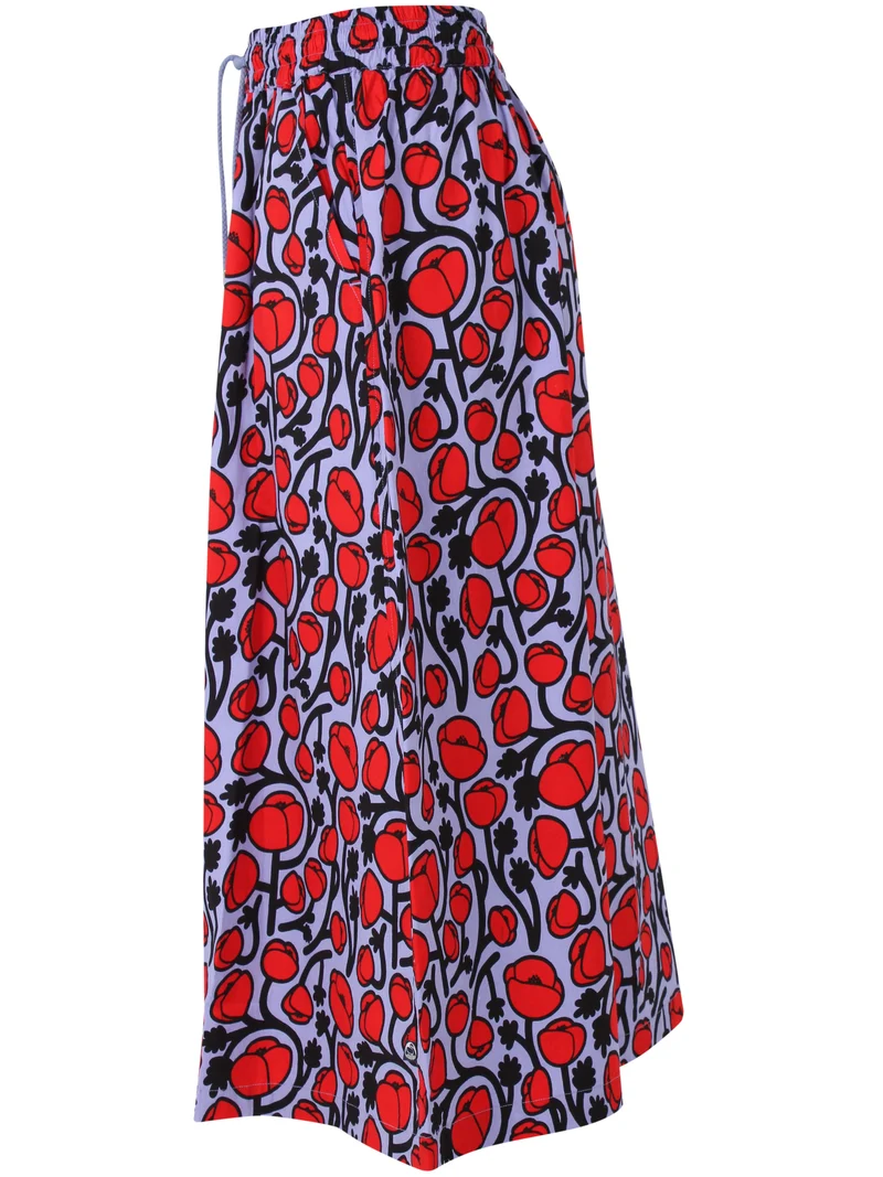 Danespresso Poplin Stretch Skirt Lilla POPPY