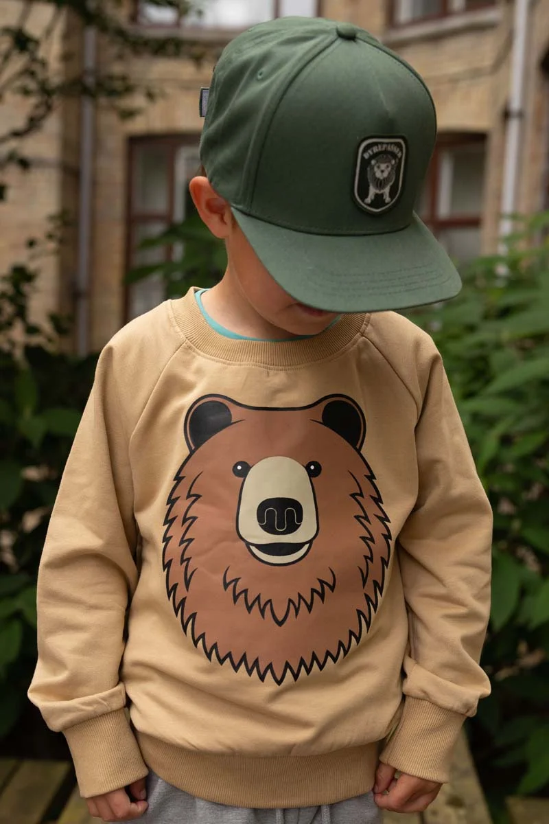 Dyrbellow Sweat Beige BRUN BJOERN