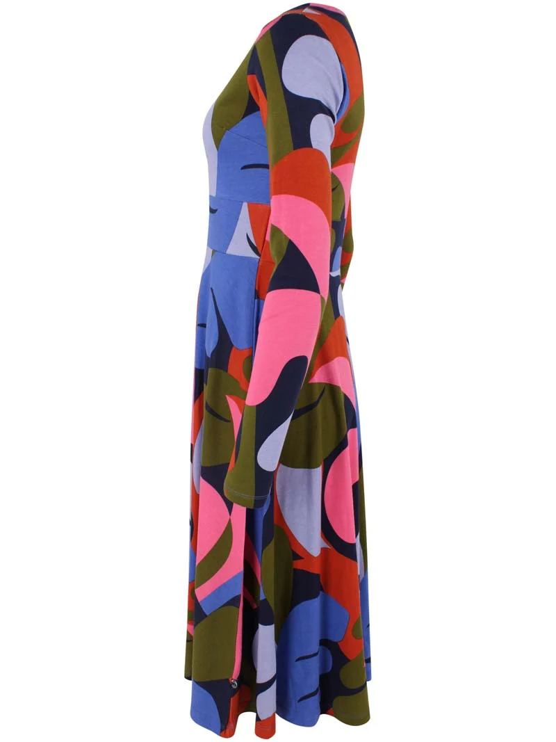 Danesigrid Interlock Dress Dk Navy TROPS