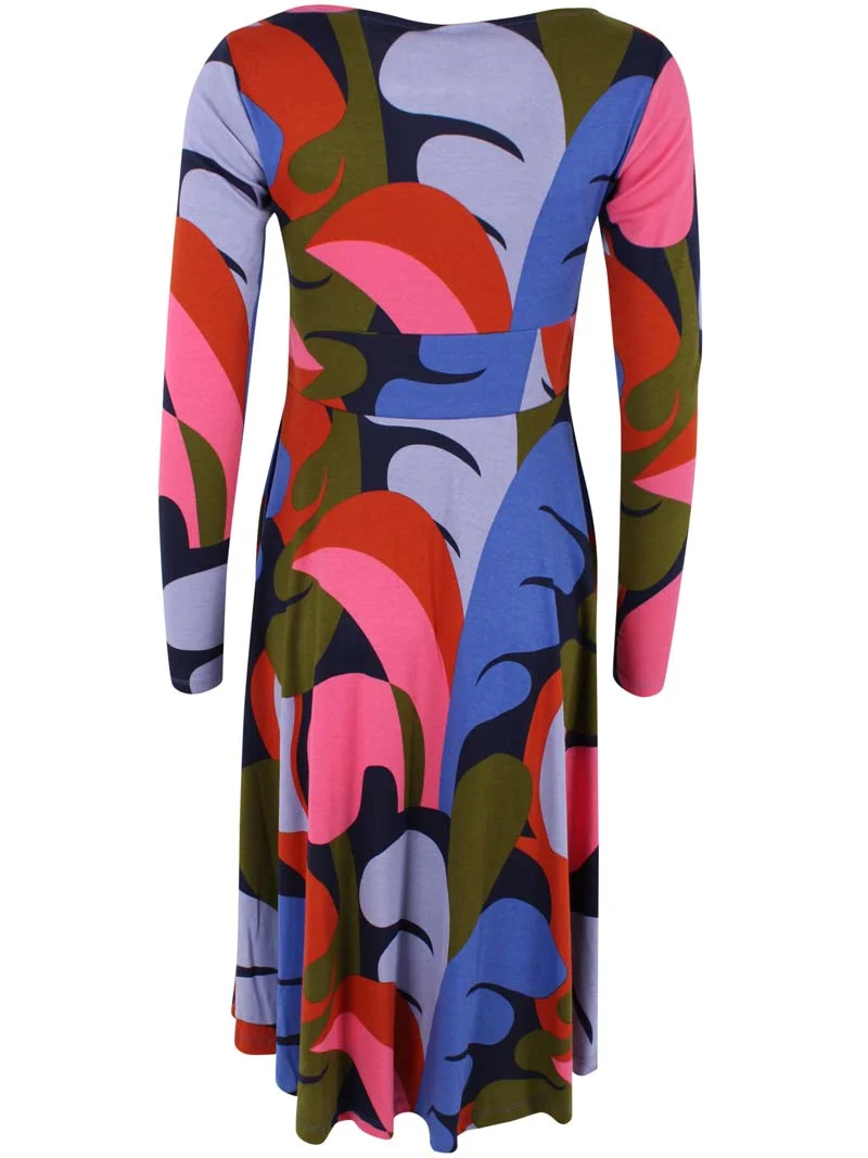 Danesigrid Interlock Dress Dk Navy TROPS