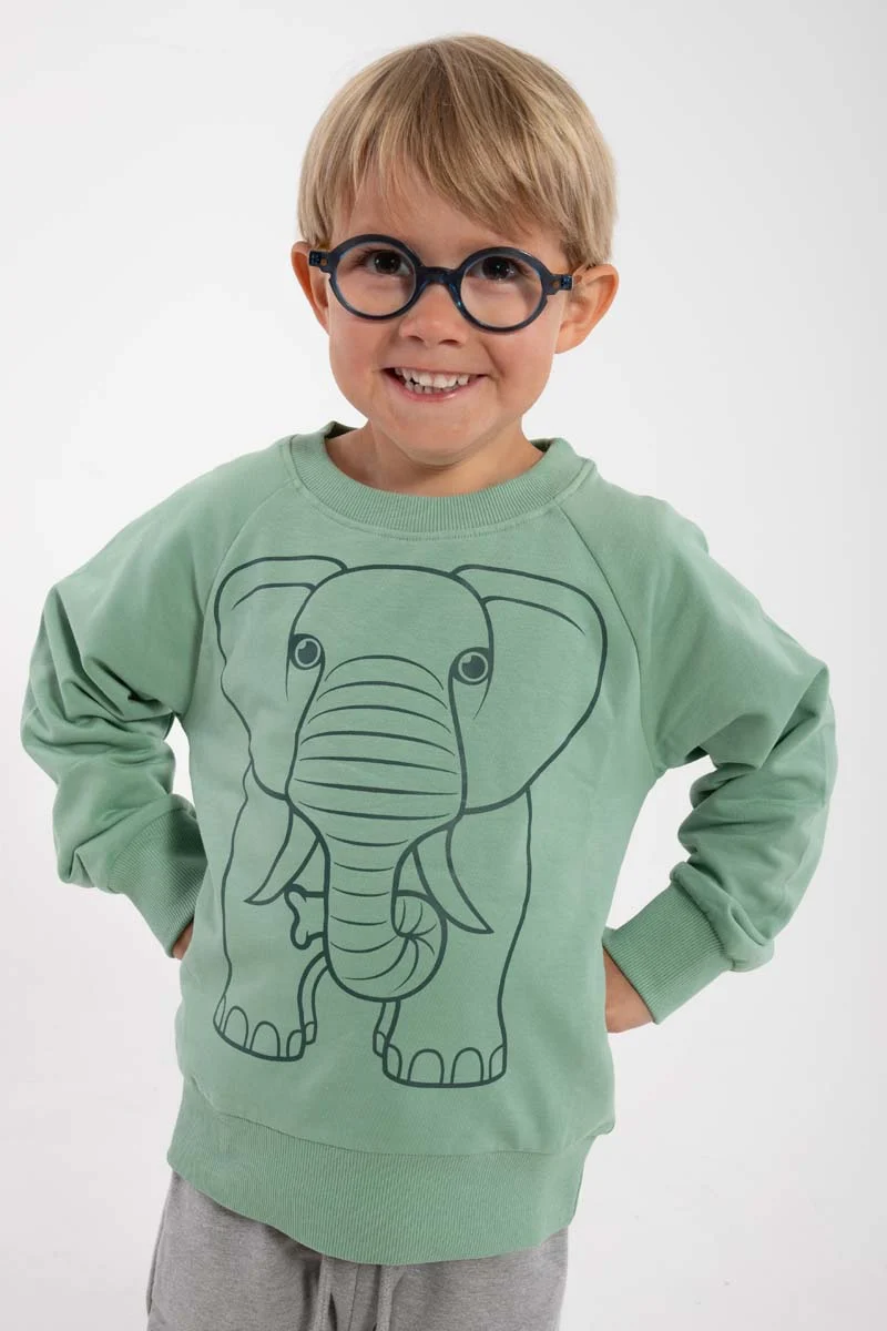 Dyrbellow Sweat Herb Green OUTLINE ELEFANT
