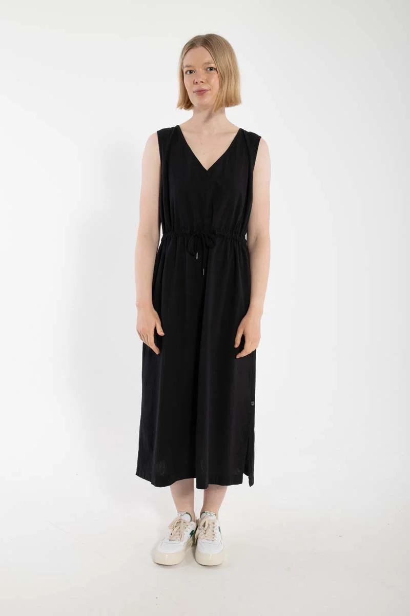Danemimi Searsucker Dress Black