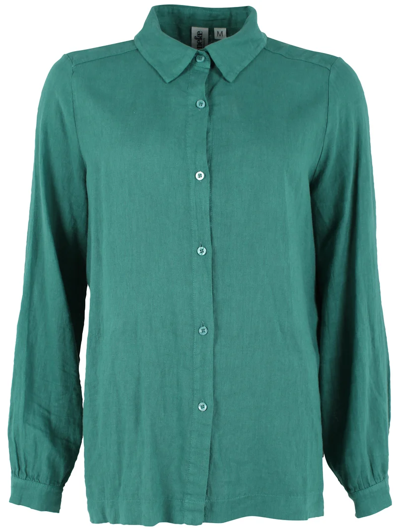 Danerosemary Modal Linnen Shirt Light Slate