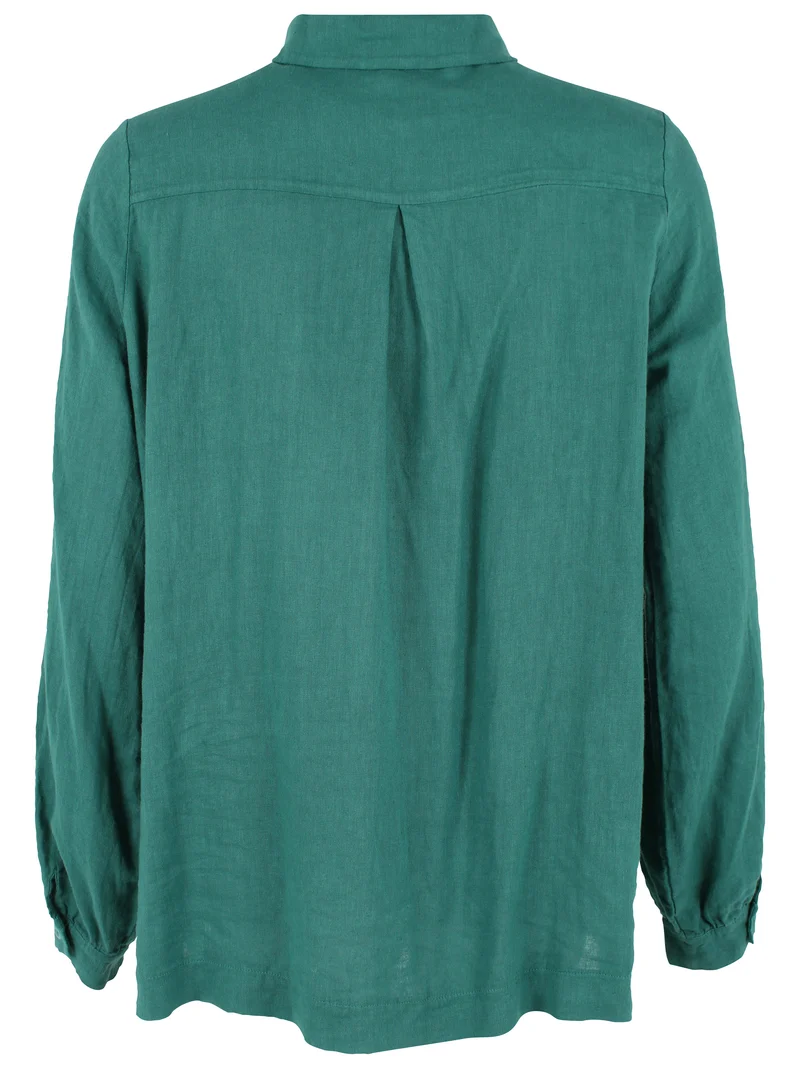 Danerosemary Modal Linnen Shirt Light Slate