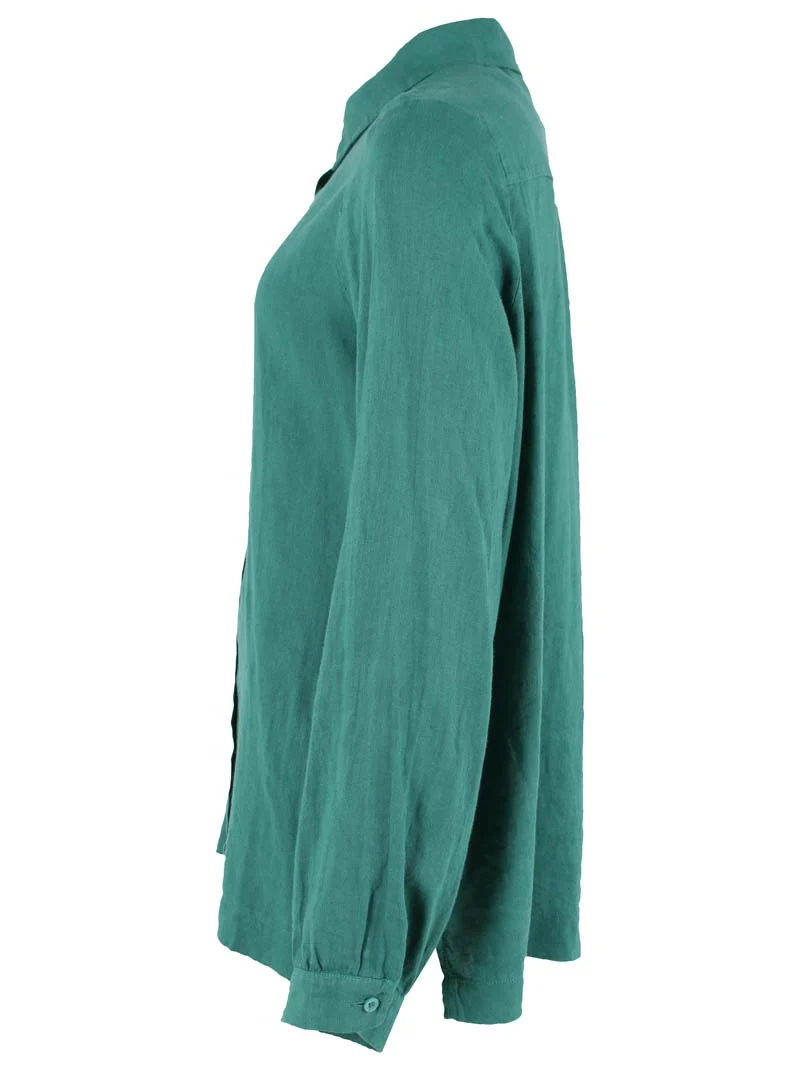 Danerosemary Modal Linnen Shirt Light Slate