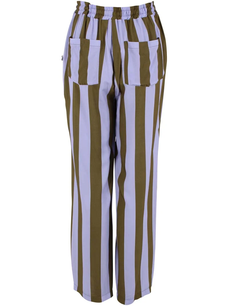 Danenynne Viscose Pants Lilla/Olive