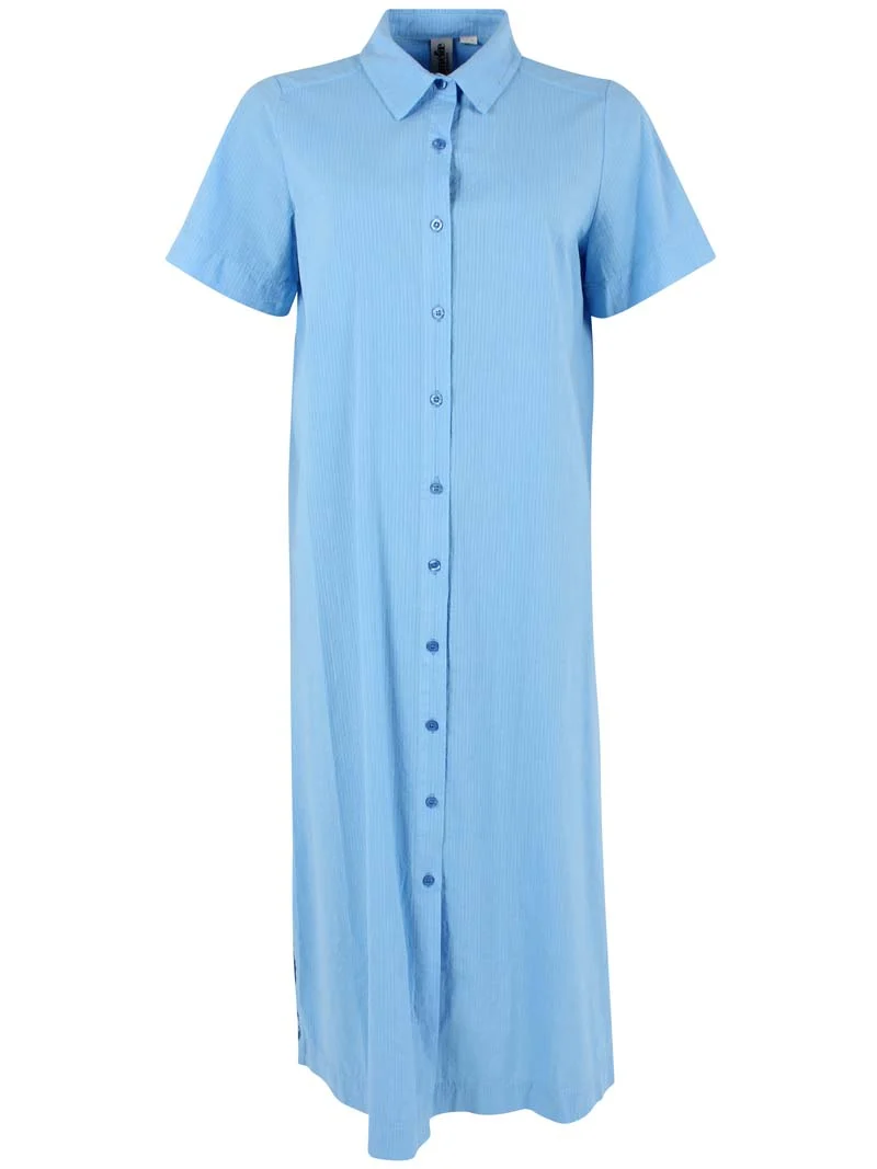 Danepippi SS Searsucker Dress Sky Blue