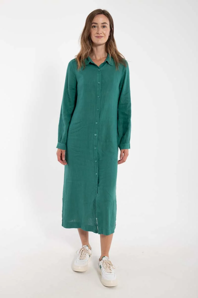 Danepippi Modal Linnen Dress Light Slate