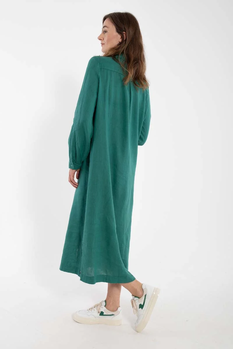 Danepippi Modal Linnen Dress Light Slate