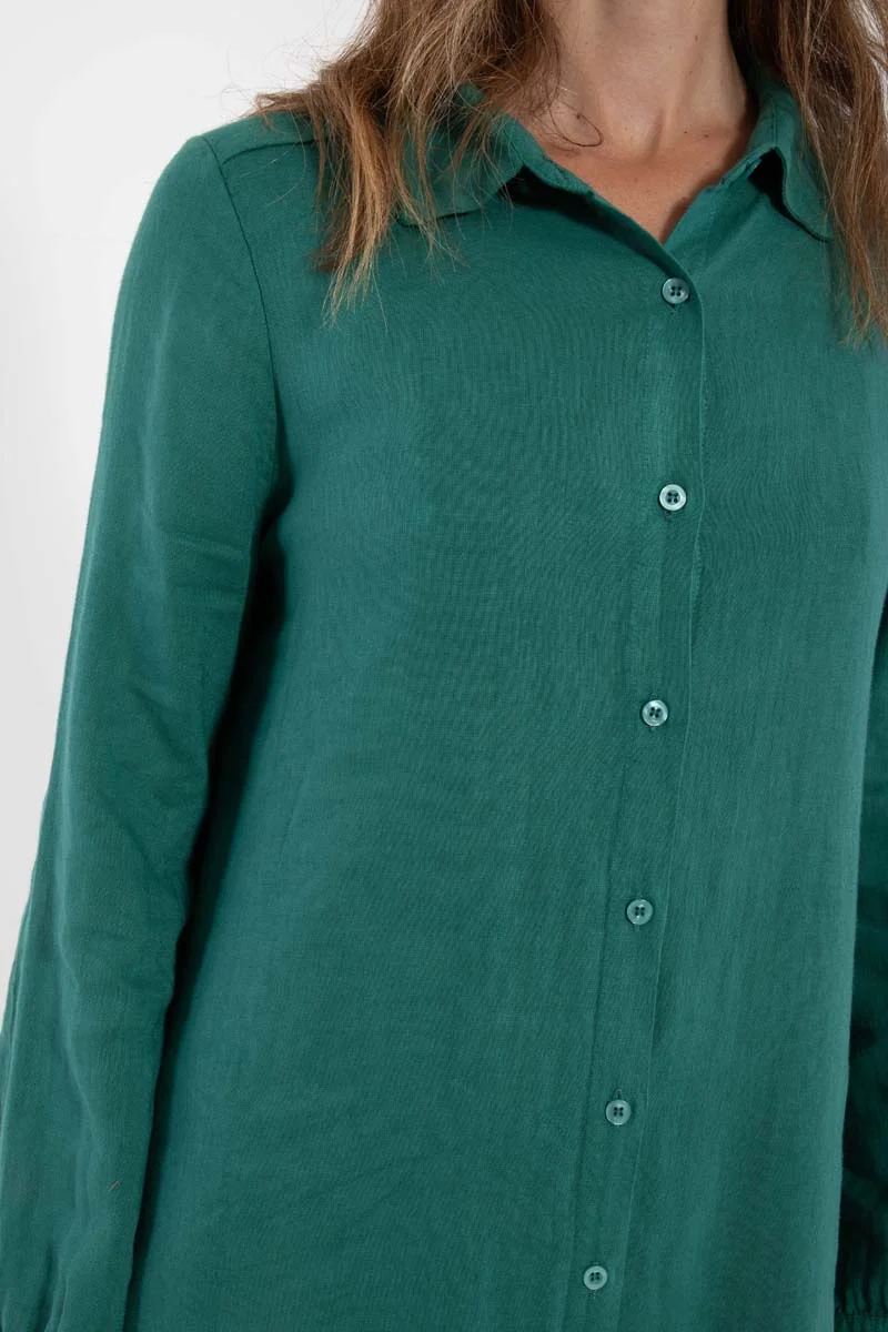 Danepippi Modal Linnen Dress Light Slate