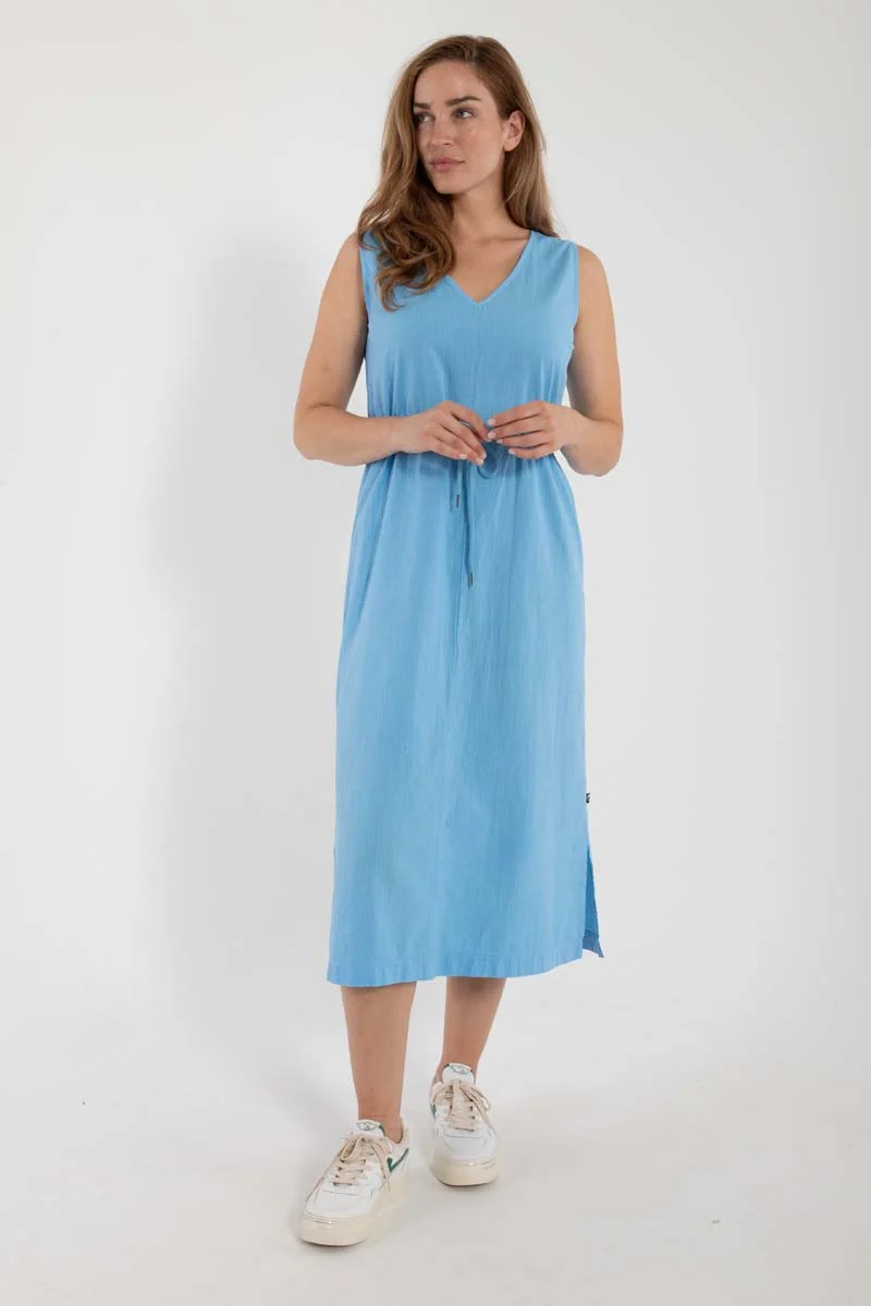 Danemimi Searsucker Dress Sky Blue