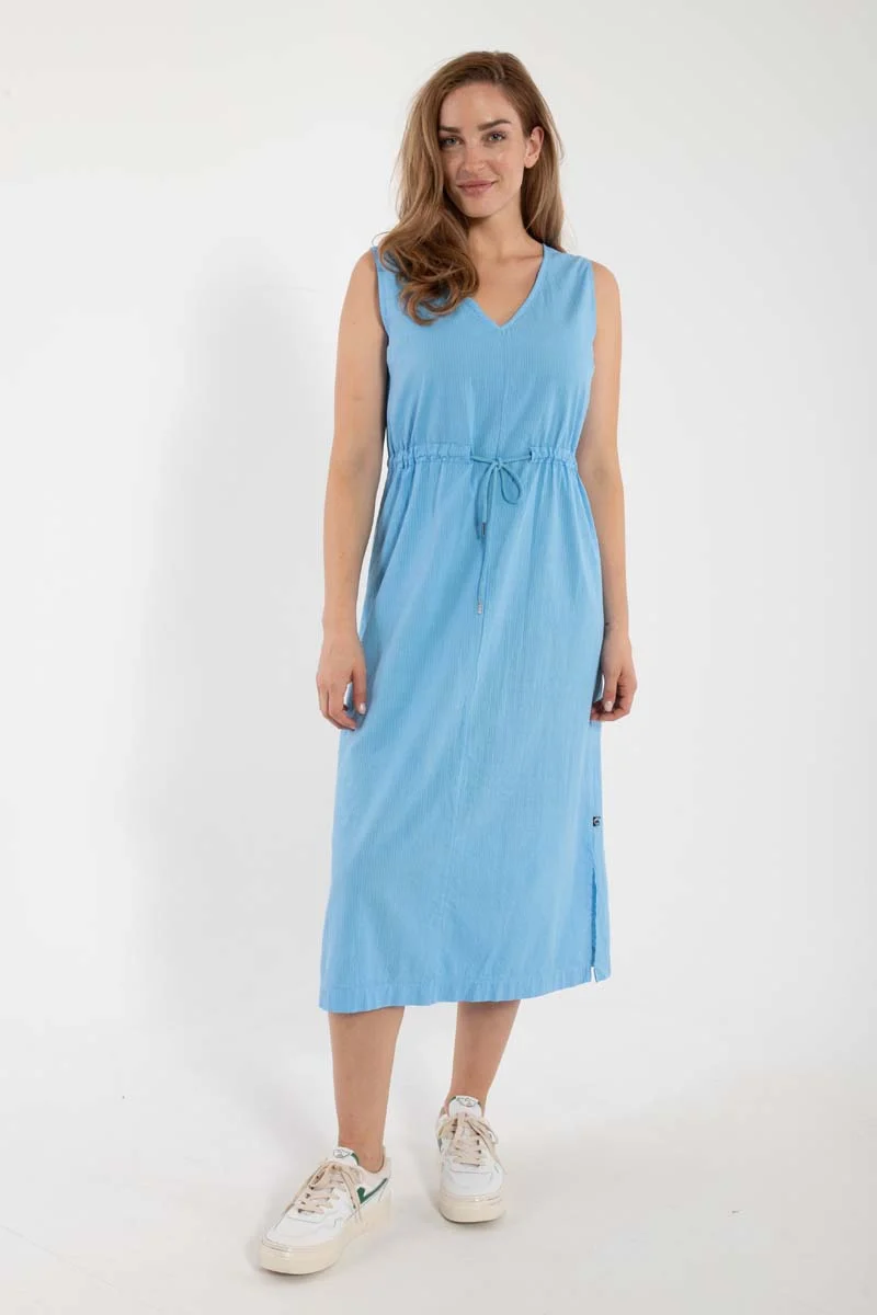 Danemimi Searsucker Dress Sky Blue