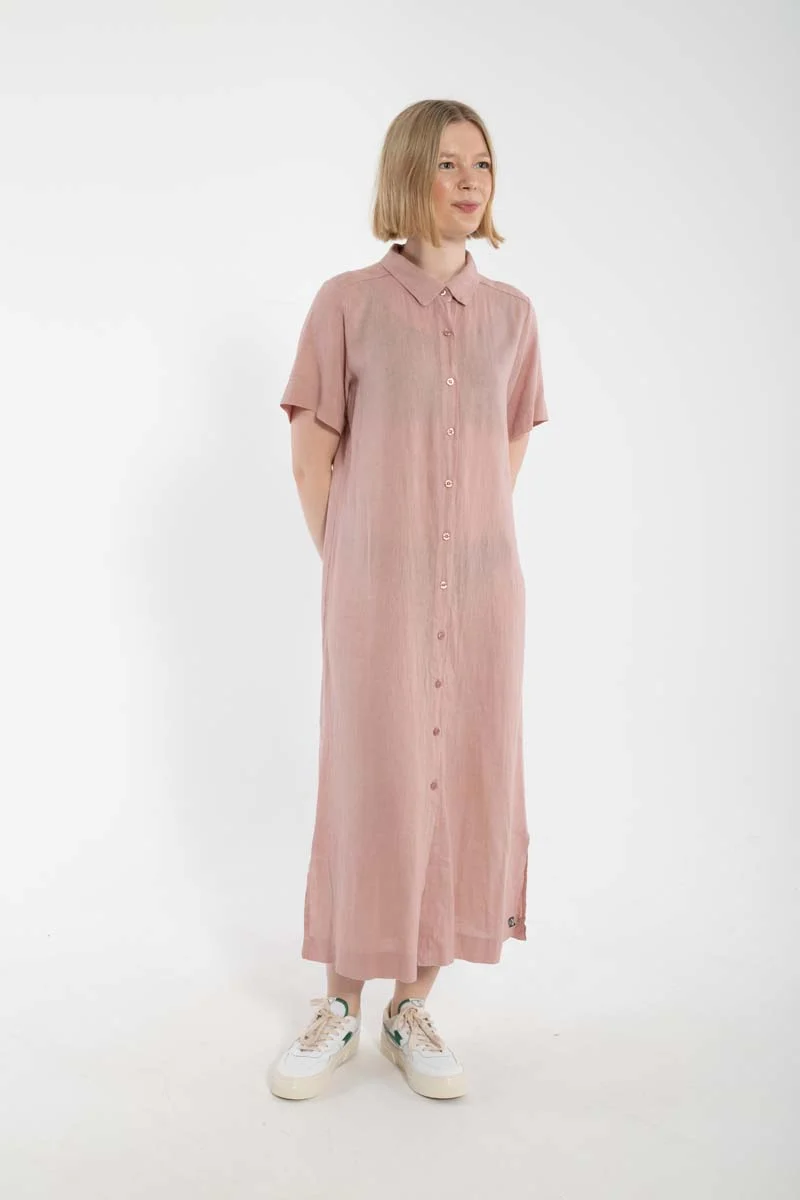 Danepippi SS Modal Linnen Dress Rose Beige