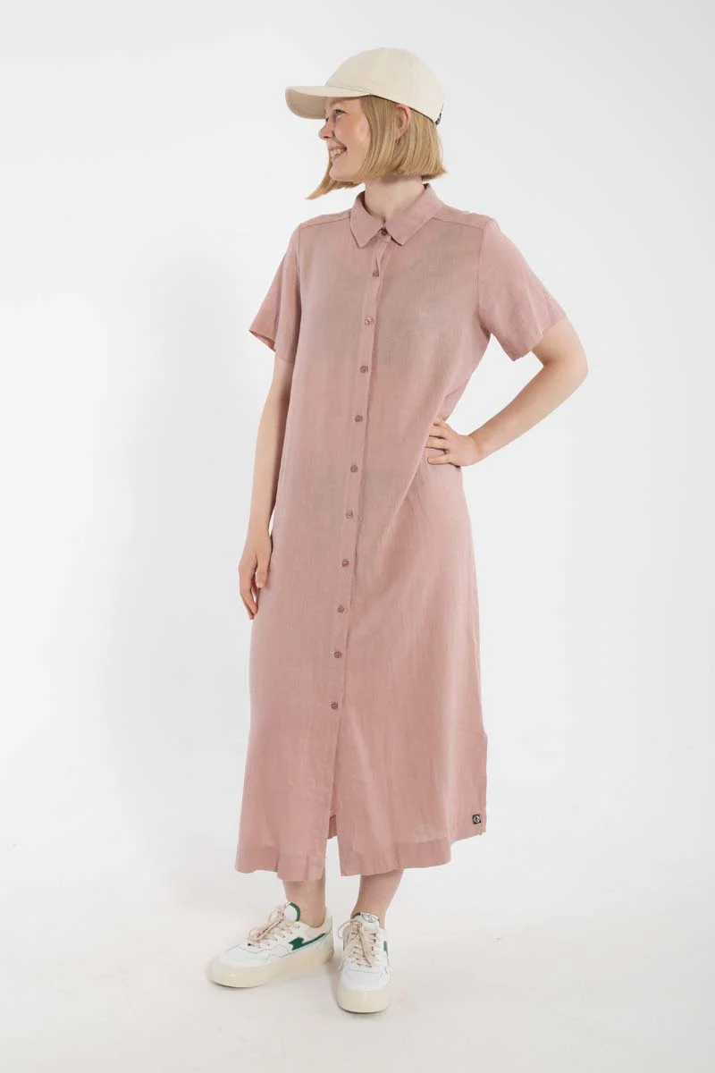 Danepippi SS Modal Linnen Dress Rose Beige
