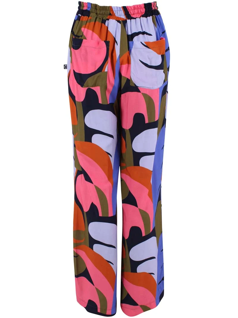 Danenynne Viscose Pants Dk Navy TROPS
