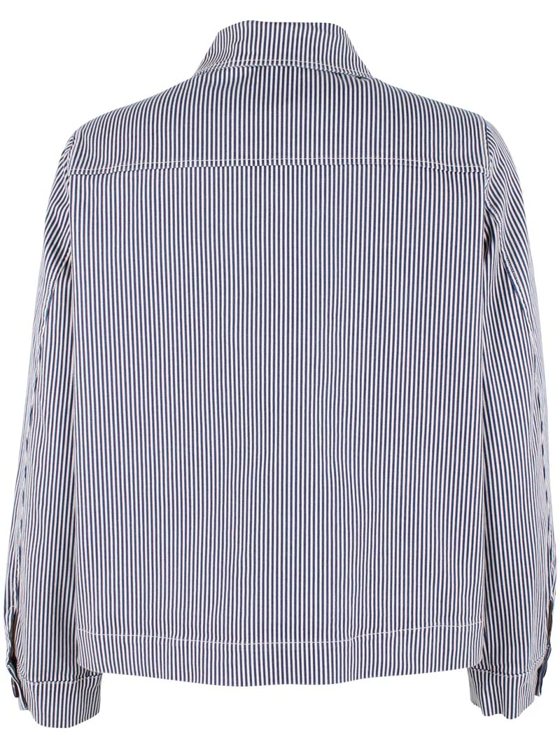 Daneprairie Stretch Canvas Jacket Dk Navy/Chalk