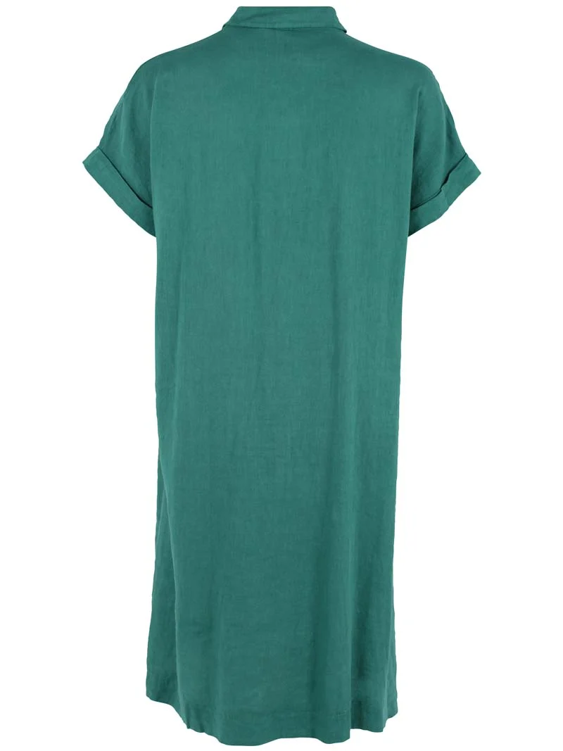 Danerrand Modal Linnen Dress Light Slate