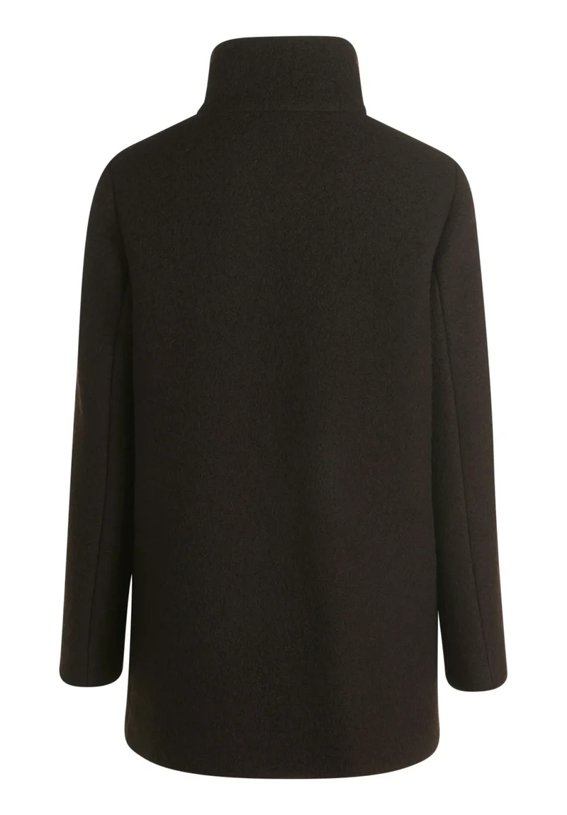 Wolljacke mit Stehkragen