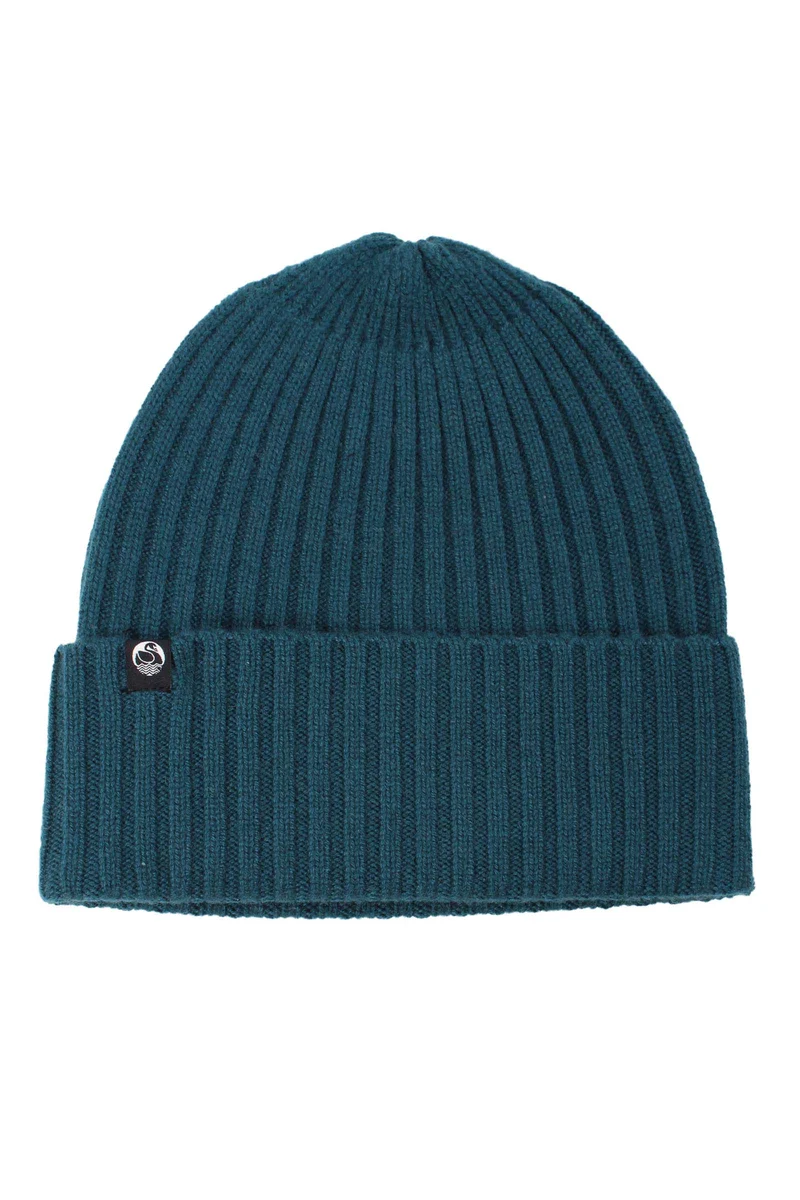 ESS - Cashmere Rib Beanie Forest