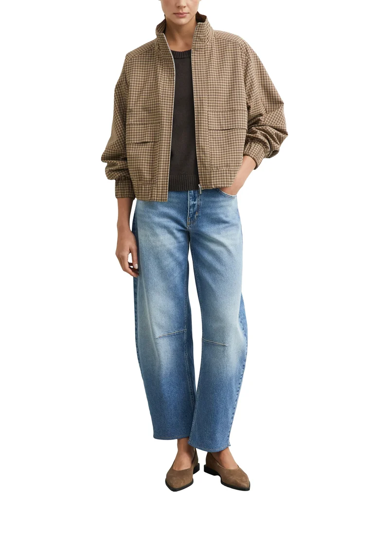 Blouson mit Stehkragen