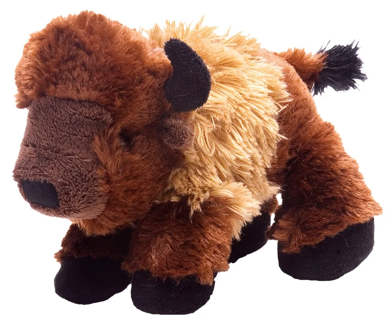 Hug'ems-Mini Bison Plush 7"