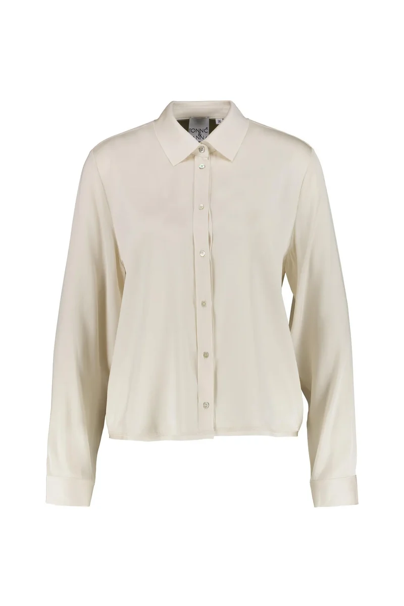 Bluse aus Seide