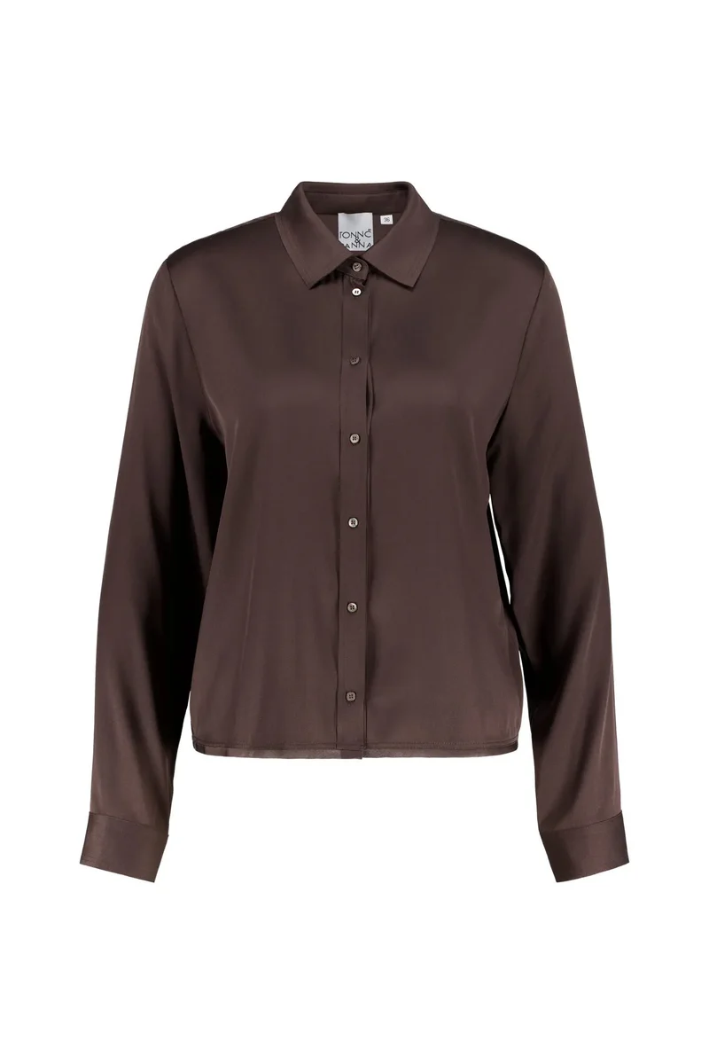 Bluse aus Seide