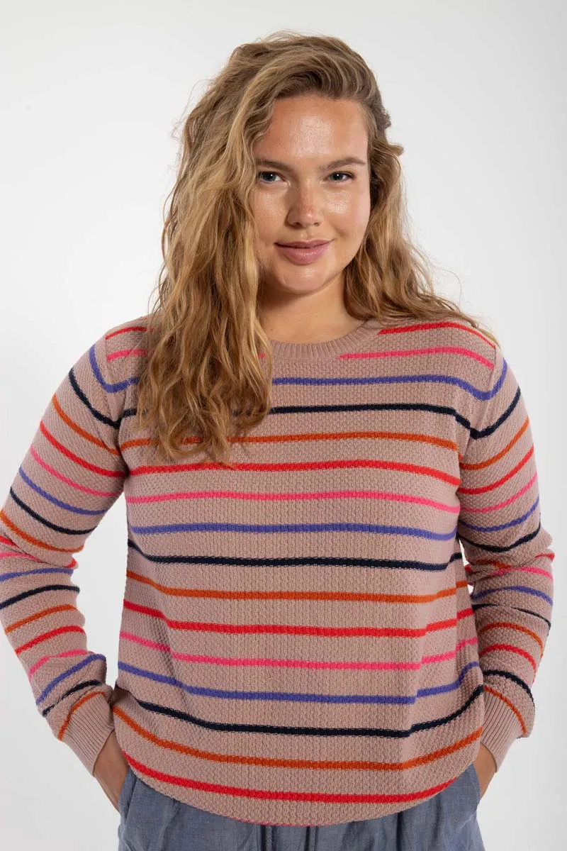 Danepearly Pearl Knit Sweater Dusky