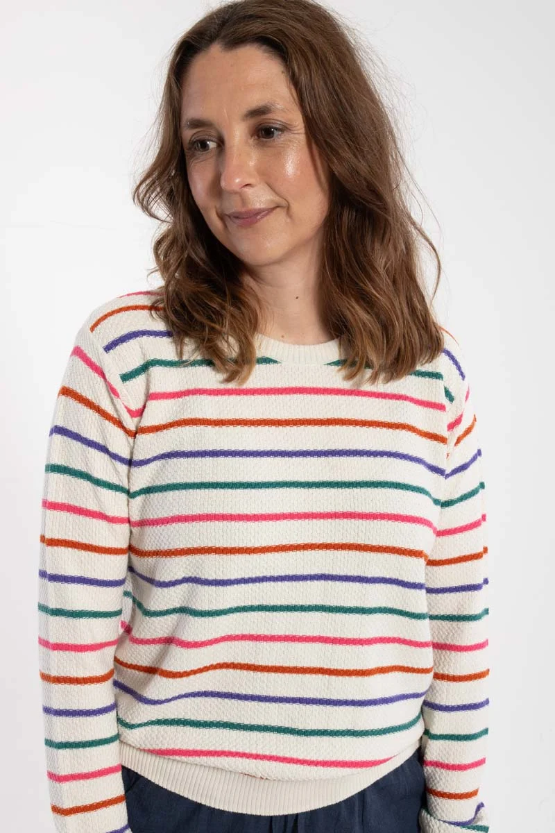 Danepearly Pearl Knit Sweater Mellow Sailor