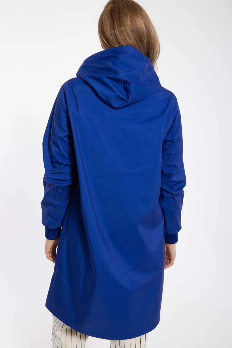 Danemarselisborg Brushed Shell Parka Deep Blue