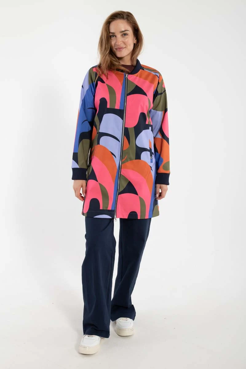 Danamalienborg Brushed Shell Jacket Dk Navy TROPS